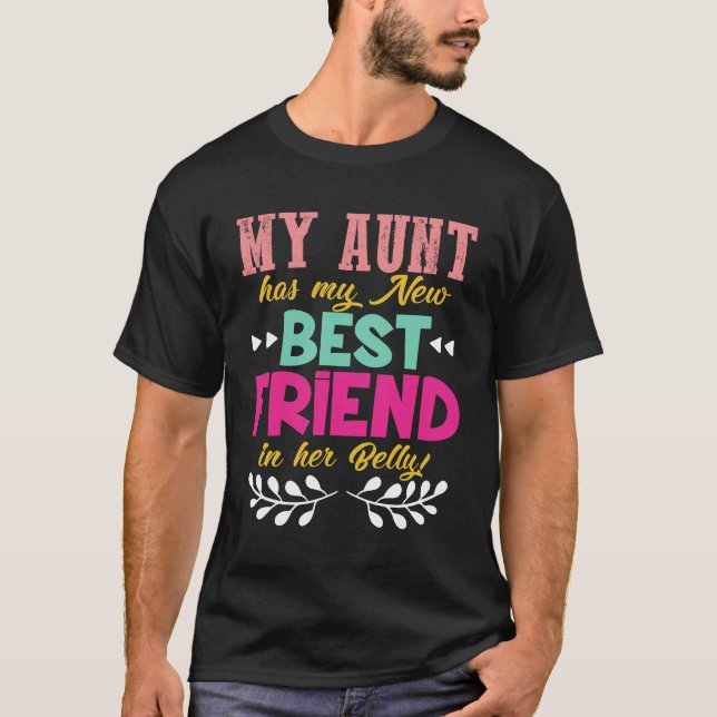 T-shirt Cousins Ma tante a un nouveau meilleur ami dans so (Devant)