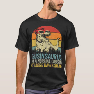 T-shirt Cousinsaurus Comme un cousin normal mais plus