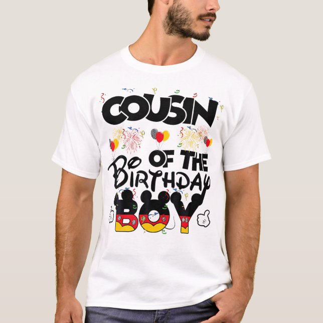 T-shirt Coussin De La Famille De Souris De Jour D'Annivers (Devant)