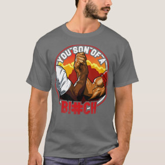 T-shirt Coussin prédateur de la poignée de main épique