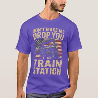 T-shirt Coût du conducteur de la gare de Yellowstoneakehem