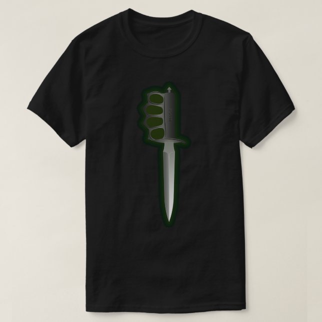 T-shirt Couteau à tranchée (Design devant)