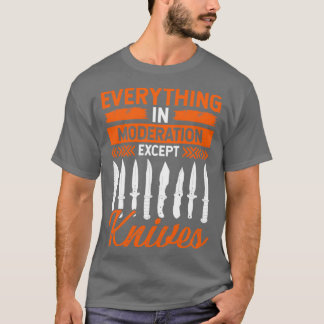 T-shirt Couteau Collector Couteau Couteau Couteau Maker Co