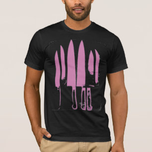T-shirt Couteaux