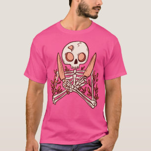 T-shirt Couteaux de squelette