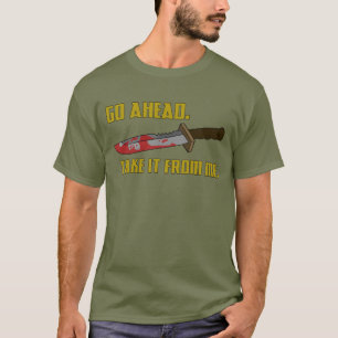 T-shirt Couteaux par Brock