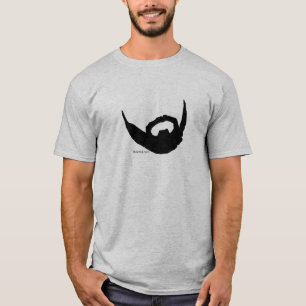 T-shirt Coutume de chemise de barbe