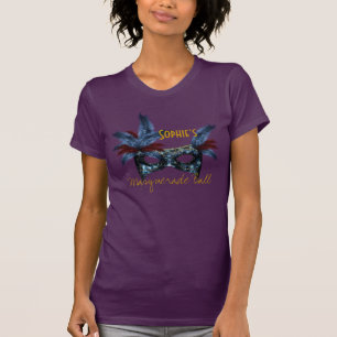 T-shirt Coutume d'événement de partie de mascarade de