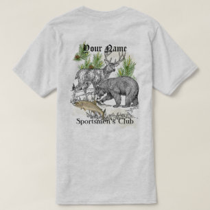 T-shirt Coutume du club des sportifs de faune de