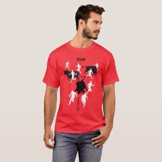 T-shirt Coutume, San Fermin Pamplona, course de