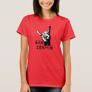 T-shirt Coutume, tête fraîche de taureau de doigts de