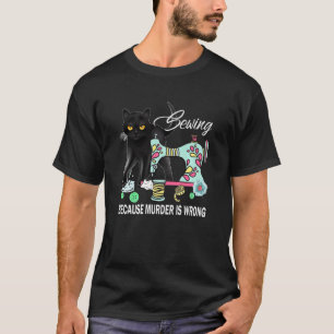 T-shirt Couture drôle parce que le meurtre est faux amour