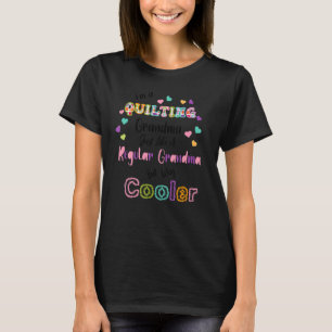 T-shirt Couture Glacière de la voie de grand-mère
