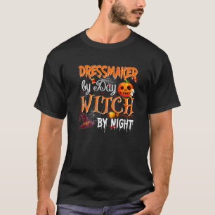 T-shirt Couturière le jour, sorcière la nuit