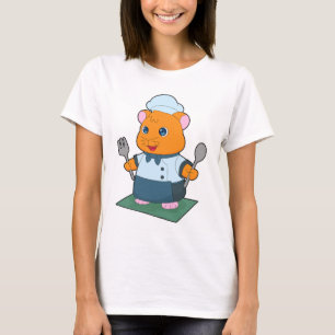 T-shirt Couverts de cuisine pour hamster