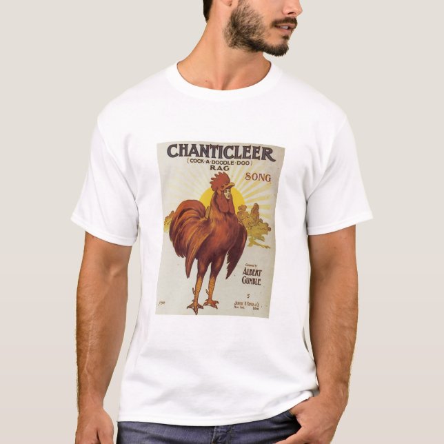 T-shirt Couverture Chanticleer Vintage (Devant)