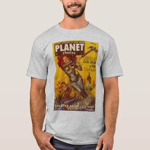T-shirt Couverture comique de planète