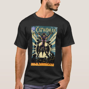T-shirt Couverture Dc Catwoman Cw55