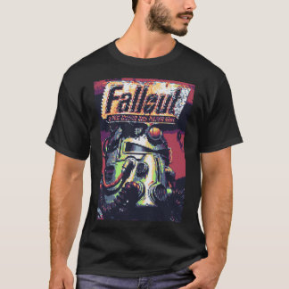 T-shirt Couverture de famille de famille de Fallout Rétro
