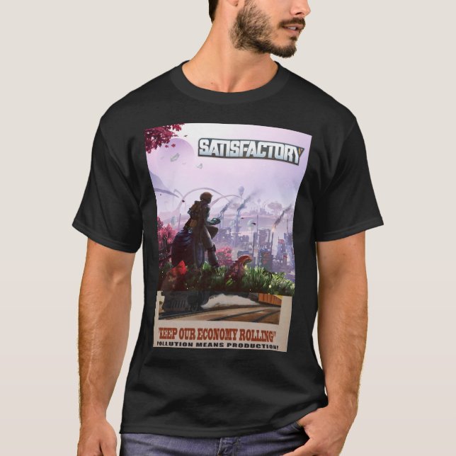 T-shirt Couverture de jeu satisfaisante  (Devant)