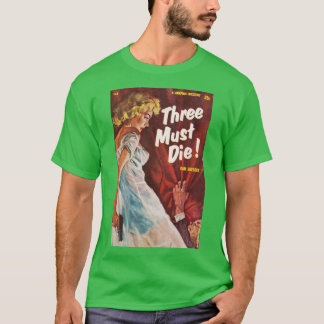 T-shirt Couverture de papier détective vintage à bouilli d