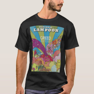 T-shirt Couverture drôle de National Lampoon Greed