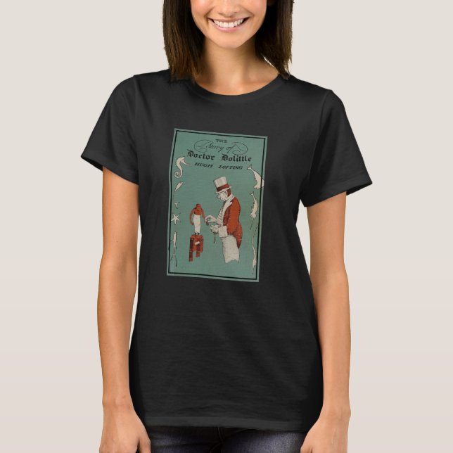 T-shirt Couverture du livre du Dr Dolittle (Devant)