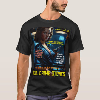 T-shirt Couverture du magazine Detective des années 1940