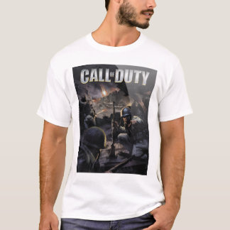 T-shirt Couverture rétro de Call of Duty 1