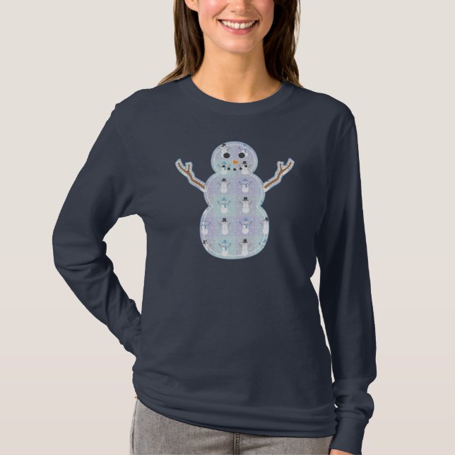 T-shirt Couvre-lit d'hiver pour femmes (Devant)