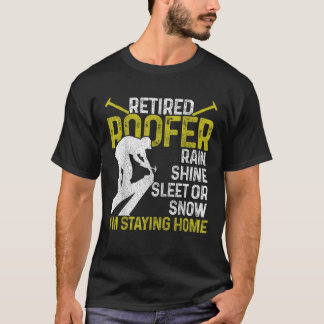 T-shirt Couvreur Retraité Drôle Couvreur Retraite