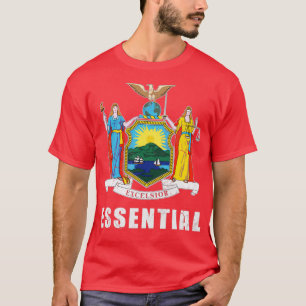 T-shirt Covid du drapeau des travailleurs essentiels de Ne
