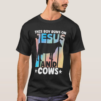 T-shirt Cow Apparel Farmer Cows Lover for Boys