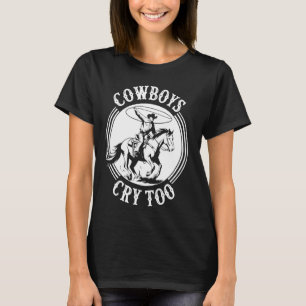 T-shirt Cow-boy Western Country Rodéo Équitation Ranch