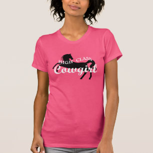 T-shirt Cow-girl de première qualité