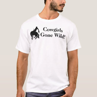 T-shirt Cow-girls folles