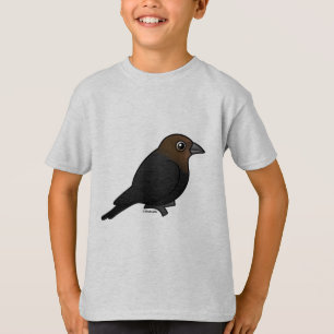 T-shirt Cowbird Brun-dirigé
