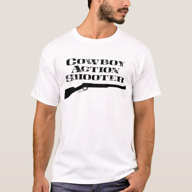 T-shirt Cowboy Action Shooter (Devant)