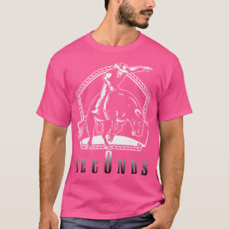 T-shirt Cowboy Bull Riding Me Demandez En Huit Secondes Ou