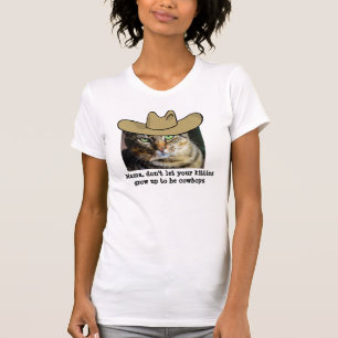 T-shirt Cowboy Cat