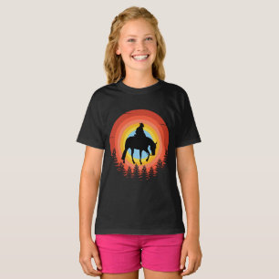 T-Shirt COWBOY COUCHER DE SOLEIL COLORÉ