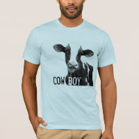 Cowboy de garçon de vache ! Veau de laiterie du