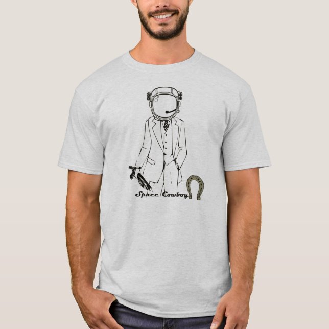T-shirt Cowboy de l'espace (Devant)