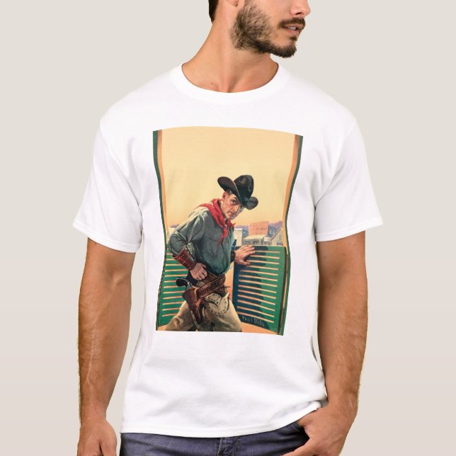 T-shirt Cowboy de salle (Devant)