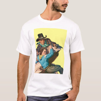 T-shirt Cowboy et cow-girl