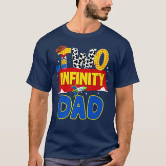 T-shirt Cowboy Papa Deux Infinies Et Au-Delà De La Décora 