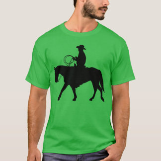 T-shirt Cowboy Rodeo Rider Horse Riding Horse Horse Lasso