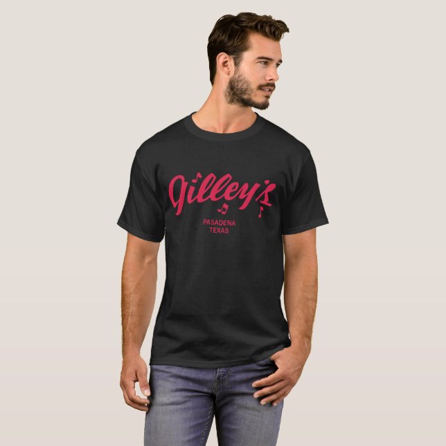 T-SHIRT COWBOY URBAIN GILLEYS LE TEXAS DE BARRE DE (Devant entier)