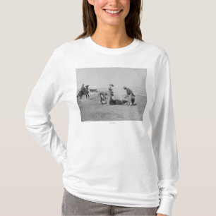 T-shirt Cowboys stigmatisant un veau PhotographSouth