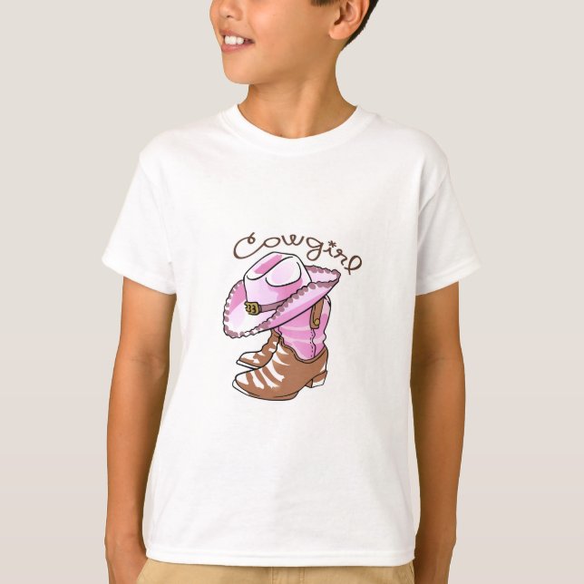 T-shirt Cowgirl (Devant)